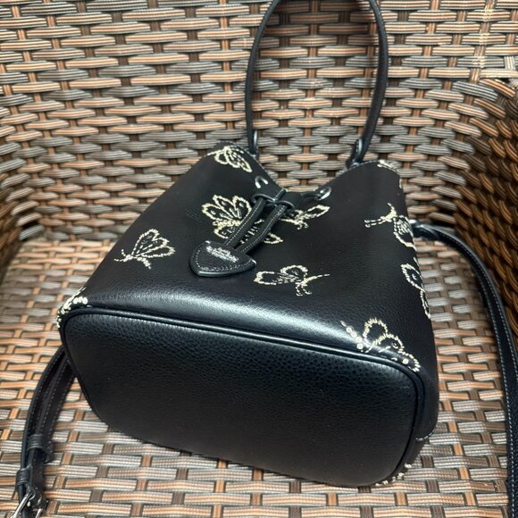 coach Rowan Bucket Bag With Butterfly Print cck89 - Picture 4 of 6